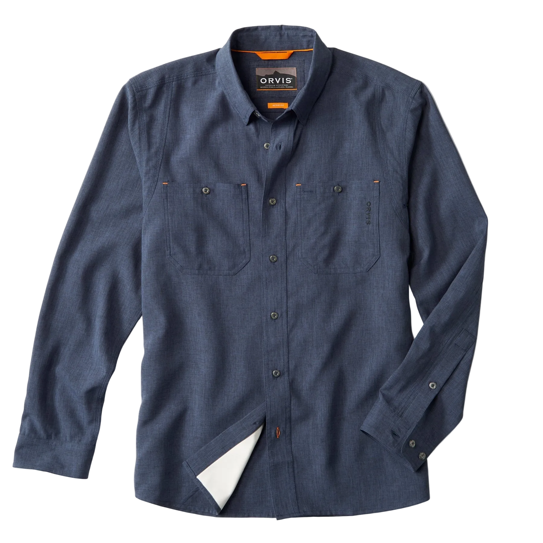Tech Chambray Ls Work Shirt