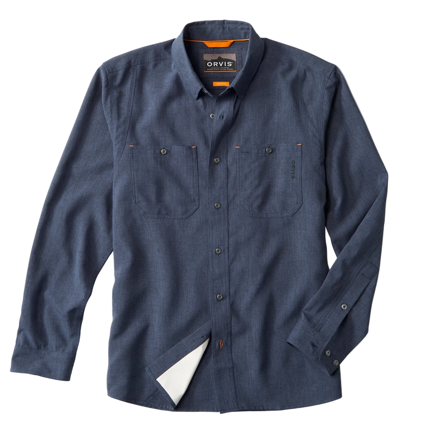 Tech Chambray Ls Work Shirt