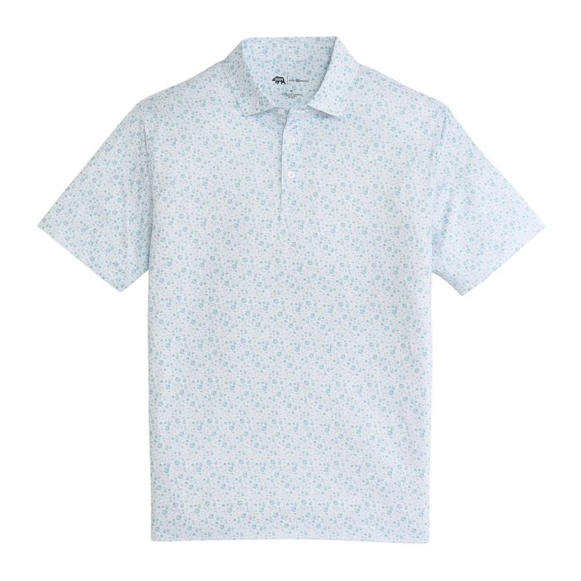 19th Hole Printed Performance Polo