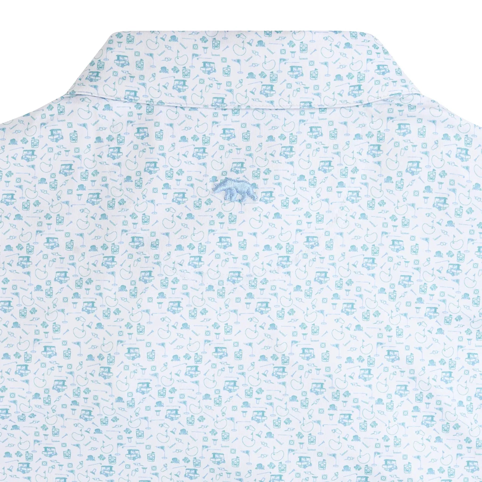 19th Hole Printed Performance Polo