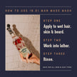 Absolute Mahogany Travel Size Man Made Wash
