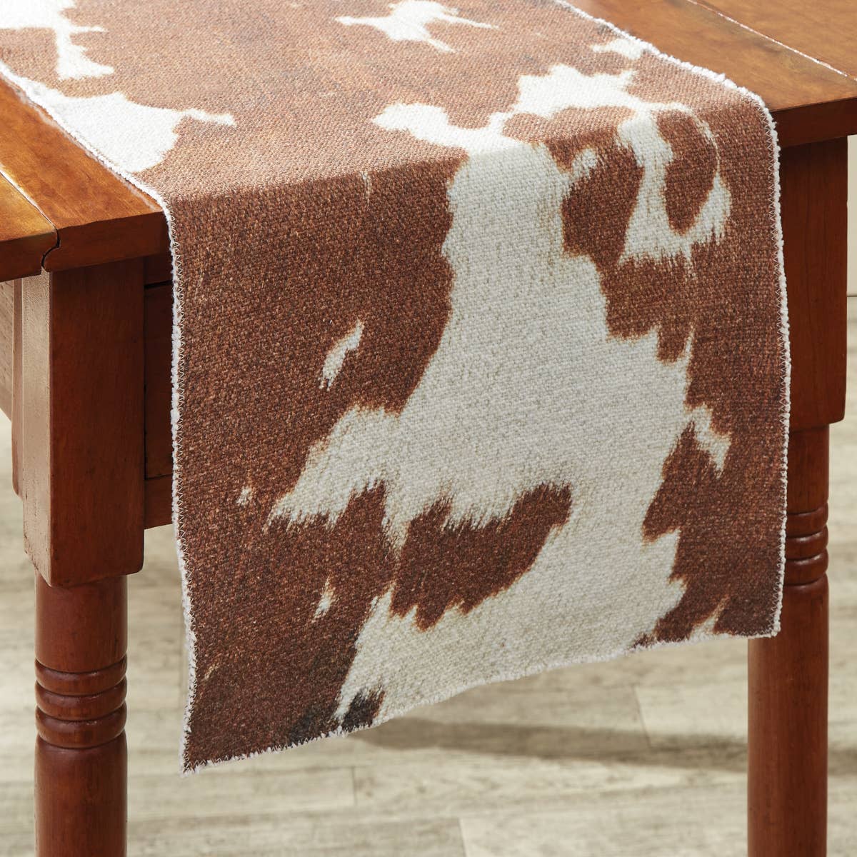 Cowhide Table Runner  36