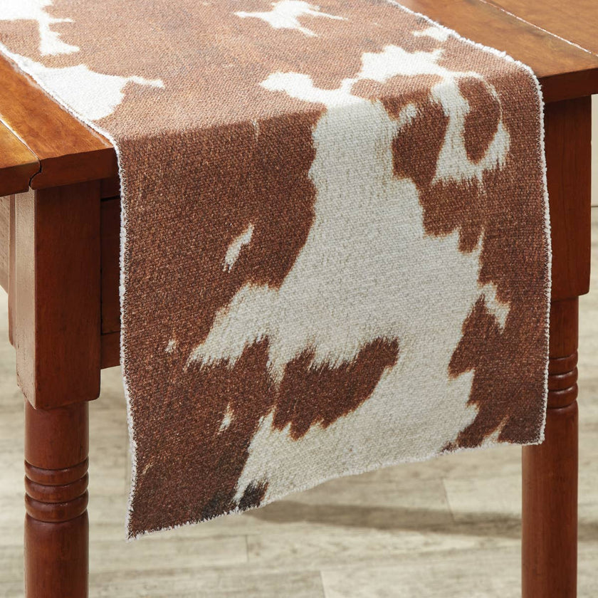 Cowhide Table Runner  36