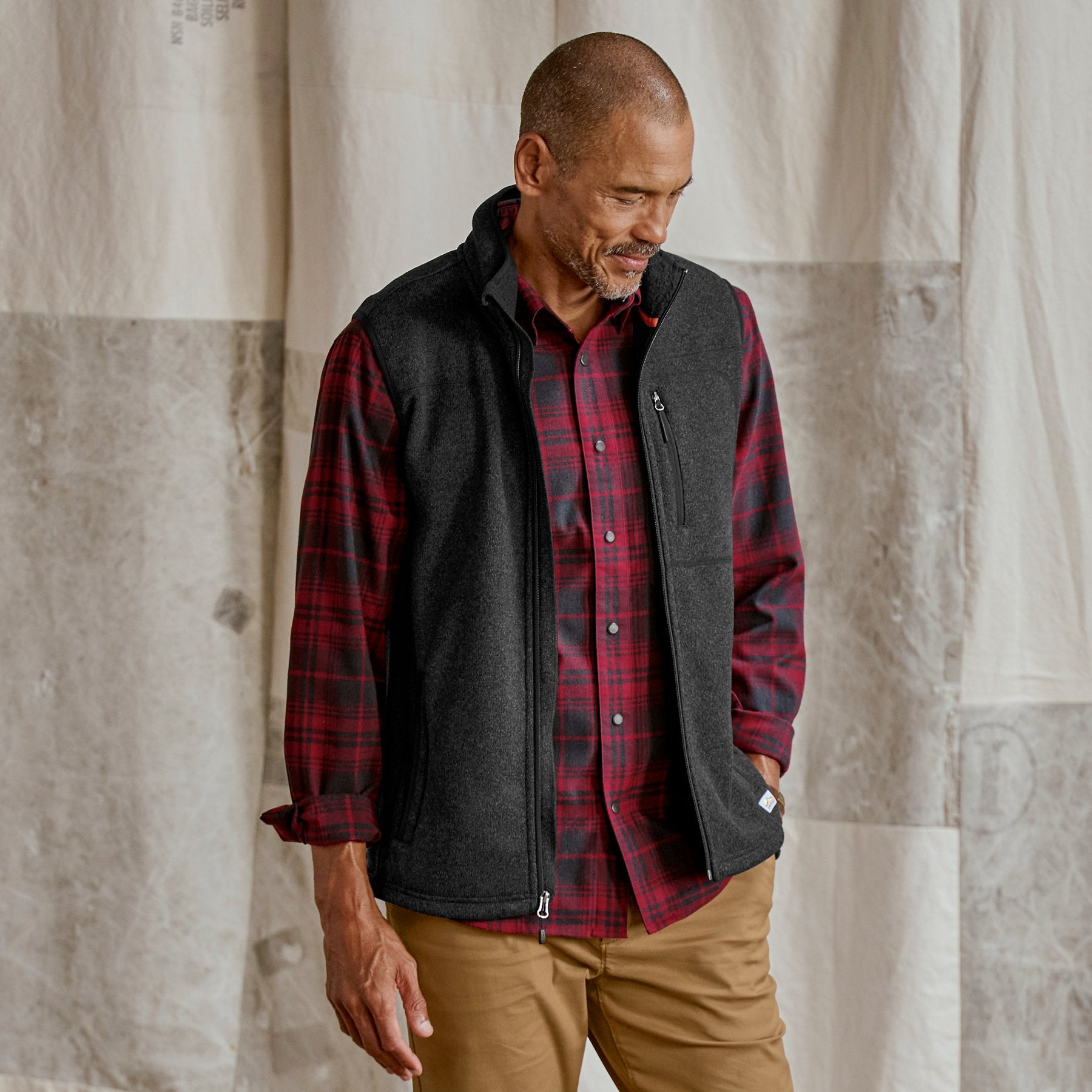 Sweater Fleece Vest