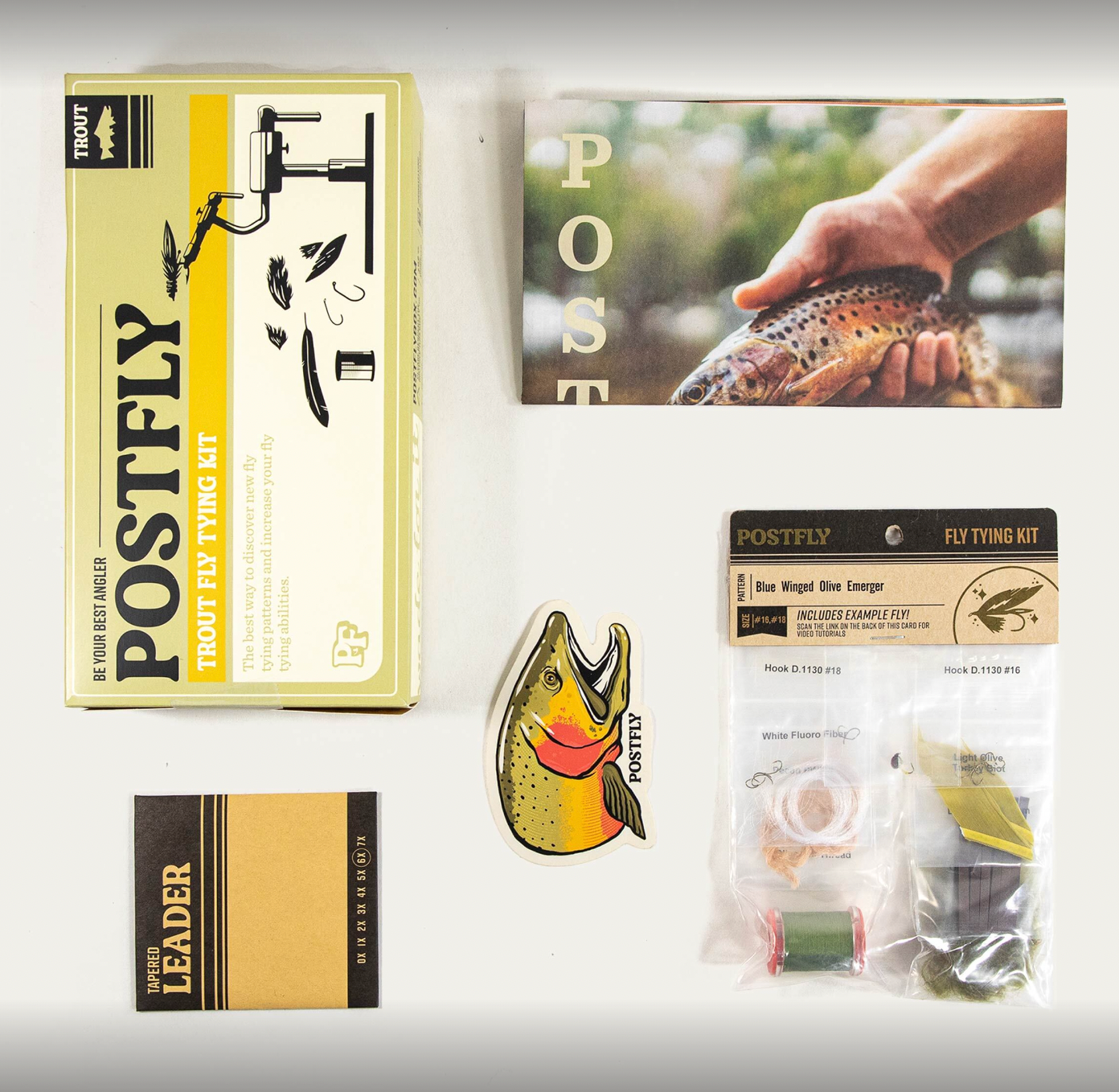 Trout Fly Tying Kit