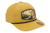 Buck Woven Patch Rope Hat.