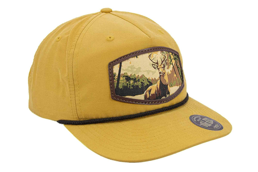 Buck Woven Patch Rope Hat.