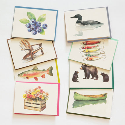 The Lake Collection - Box of 8 Note Cards