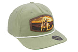 Lab Woven Patch Rope Hat.