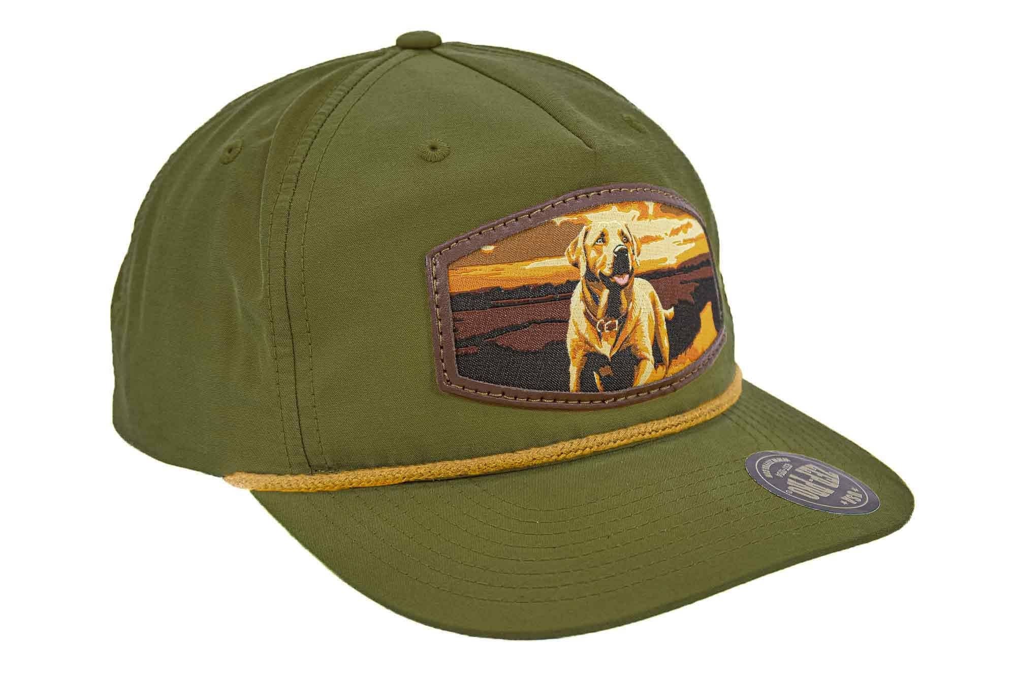 Lab Woven Patch Rope Hat.