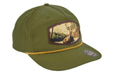 Buck Woven Patch Rope Hat.