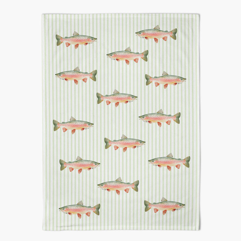 Rainbow Trout - Tea Towel
