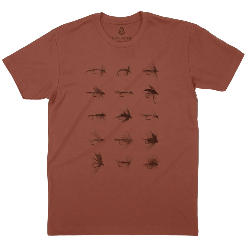 Fly Fishing Flies Men's Graphic T-Shirt