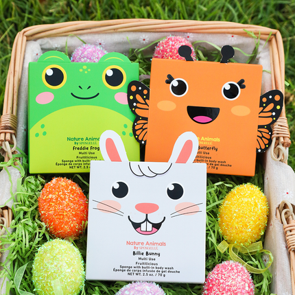 Nature Animals Sponge Assorted Pack  | Kids | Kids Products