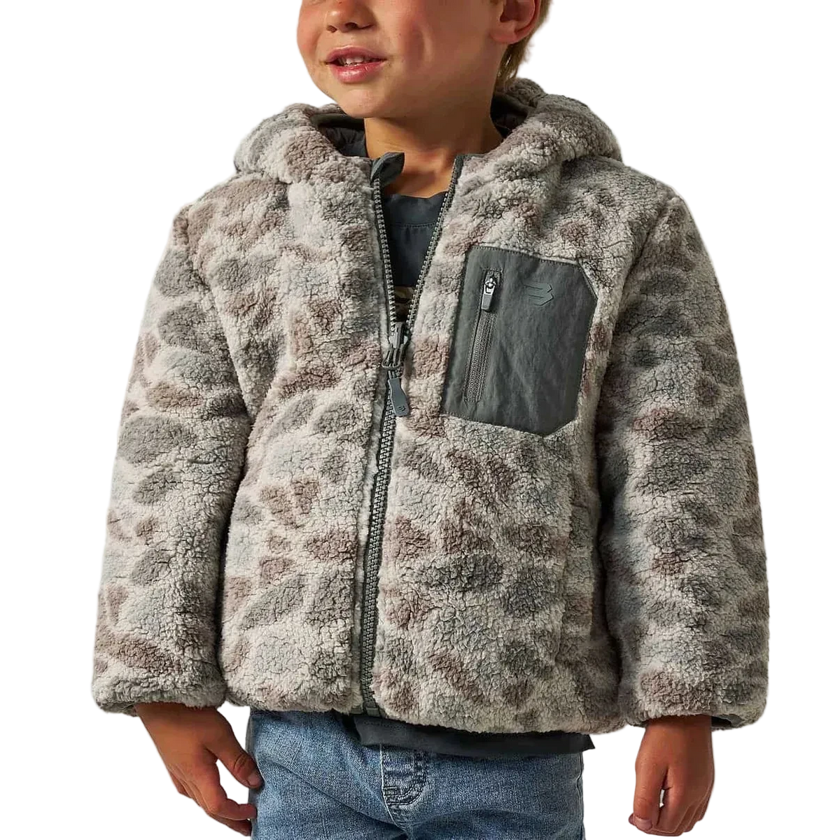 Youth Mountain Fleece - Reversible Hoodie Jacket