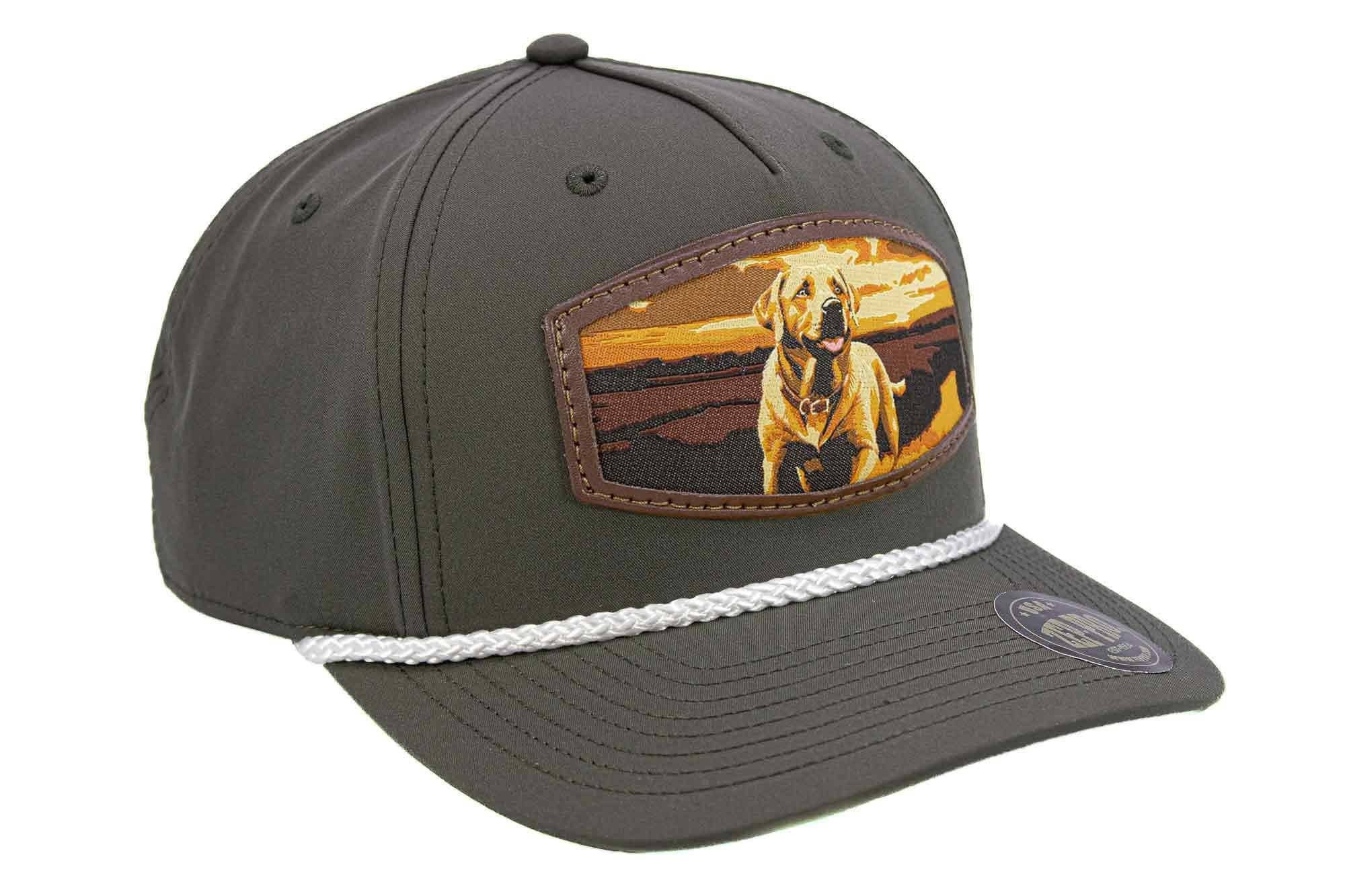 Lab Woven Patch Rope Hat.