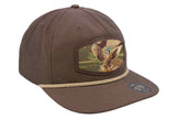 Mallard Woven Patch Rope Hat.