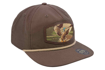 Mallard Woven Patch Rope Hat.
