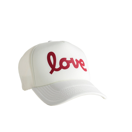 Valentine's Day Love Recycled Trucker Hat