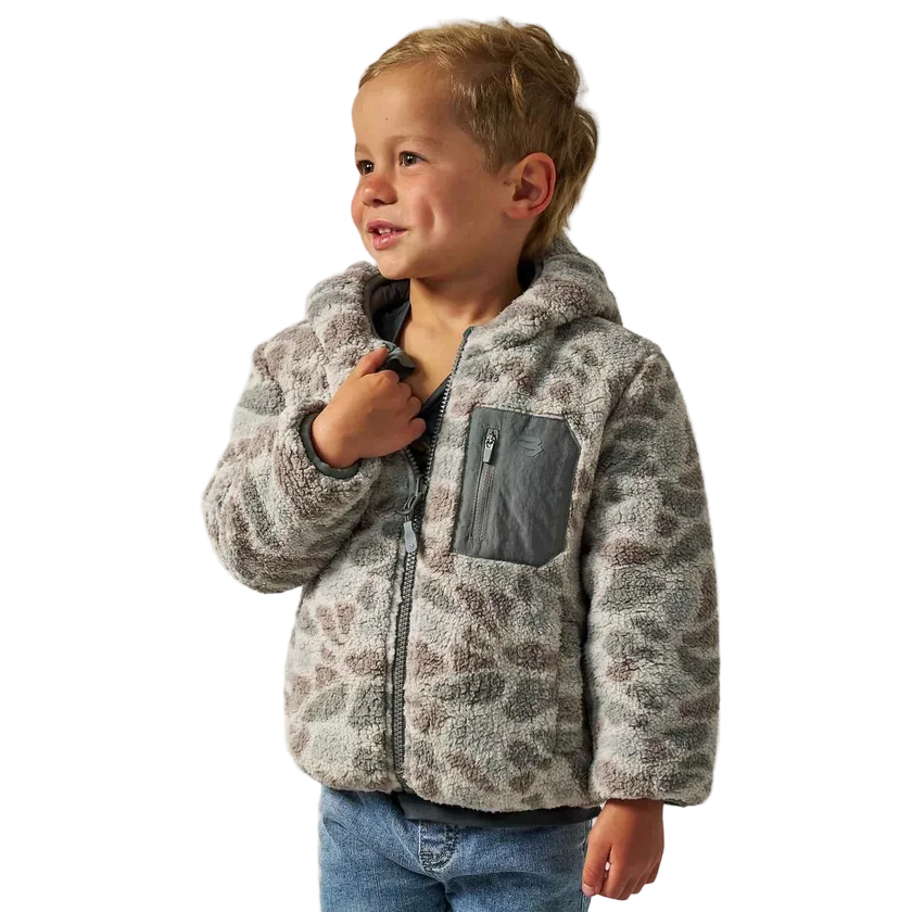 Youth Mountain Fleece - Reversible Hoodie Jacket