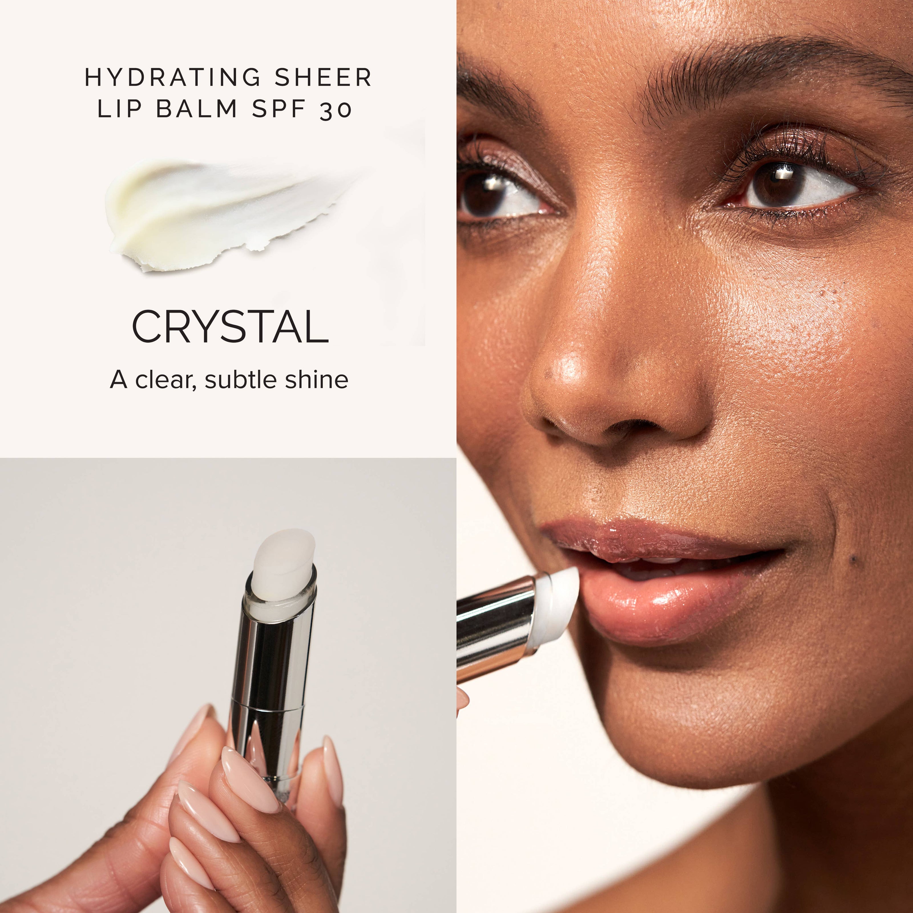 Hydrating Sheer Lip Balm SPF 30 Crystal
