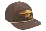 Lab Woven Patch Rope Hat.