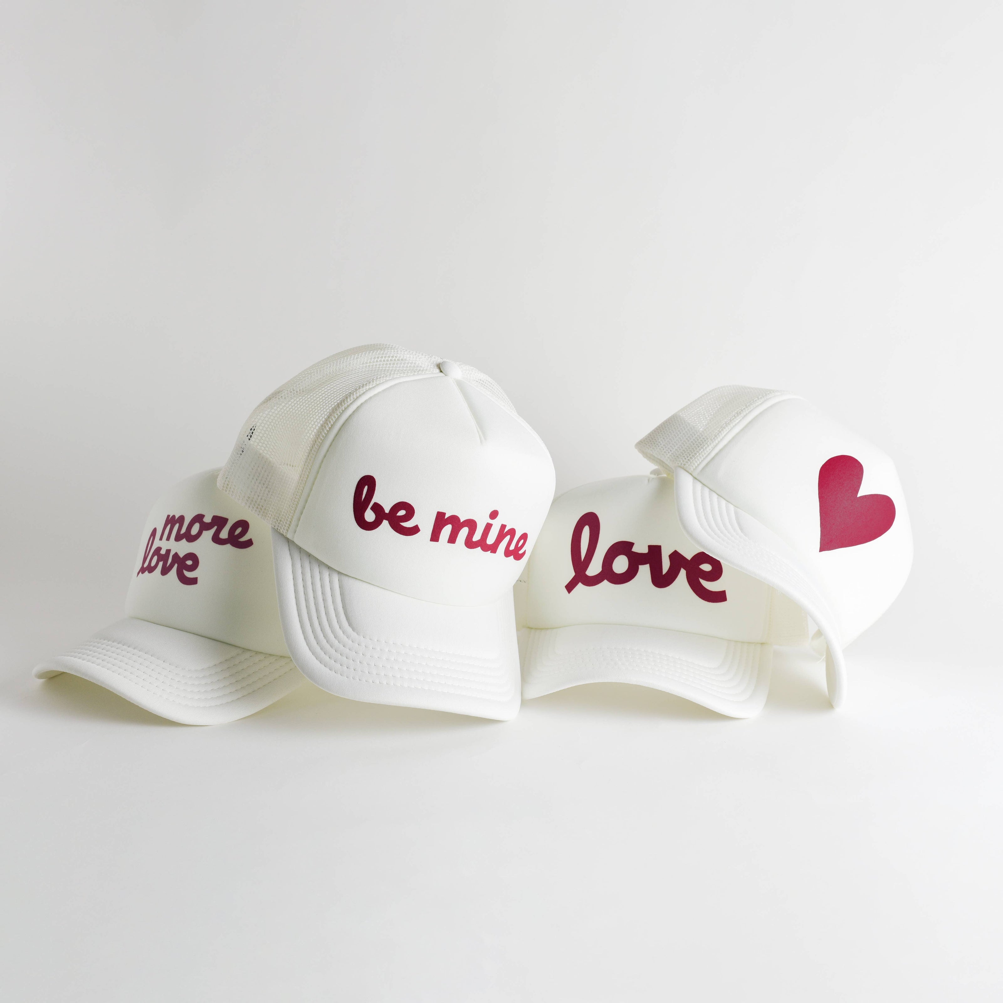 Valentine's Day Love Recycled Trucker Hat