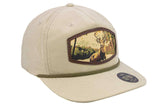 Buck Woven Patch Rope Hat.