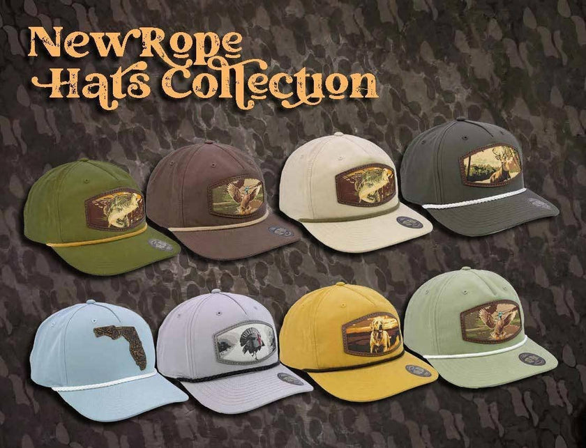 Mallard Woven Patch Rope Hat.