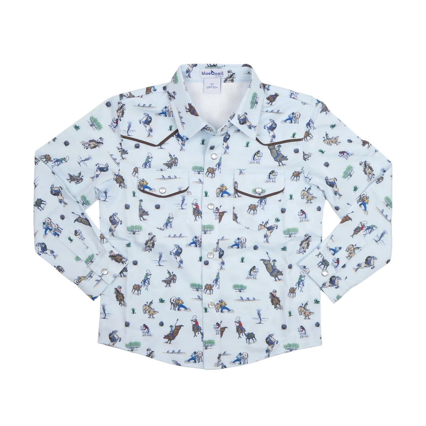 Rodeo Pearl Snap Long Sleeve