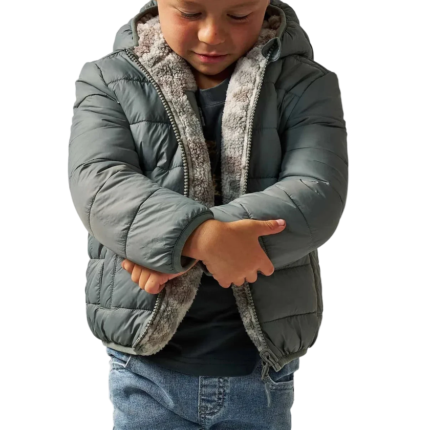 Youth Mountain Fleece - Reversible Hoodie Jacket