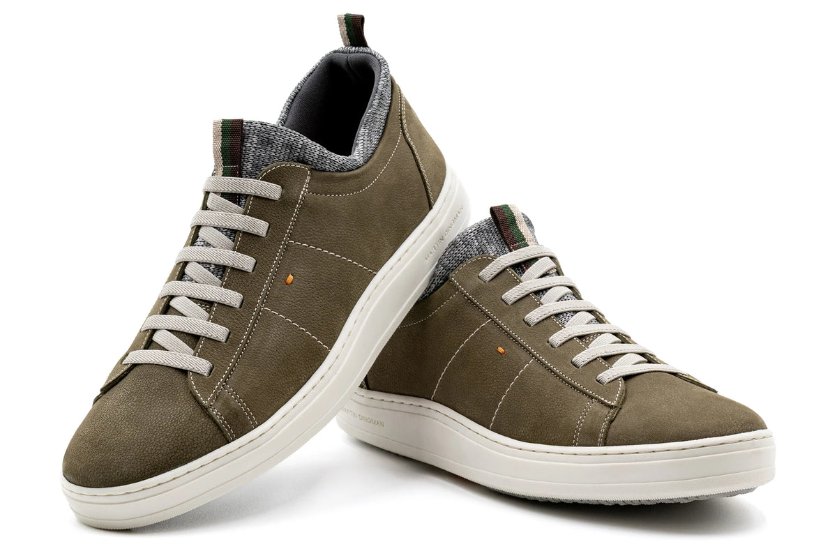 Cameron Nubuck Sneaker- Olive