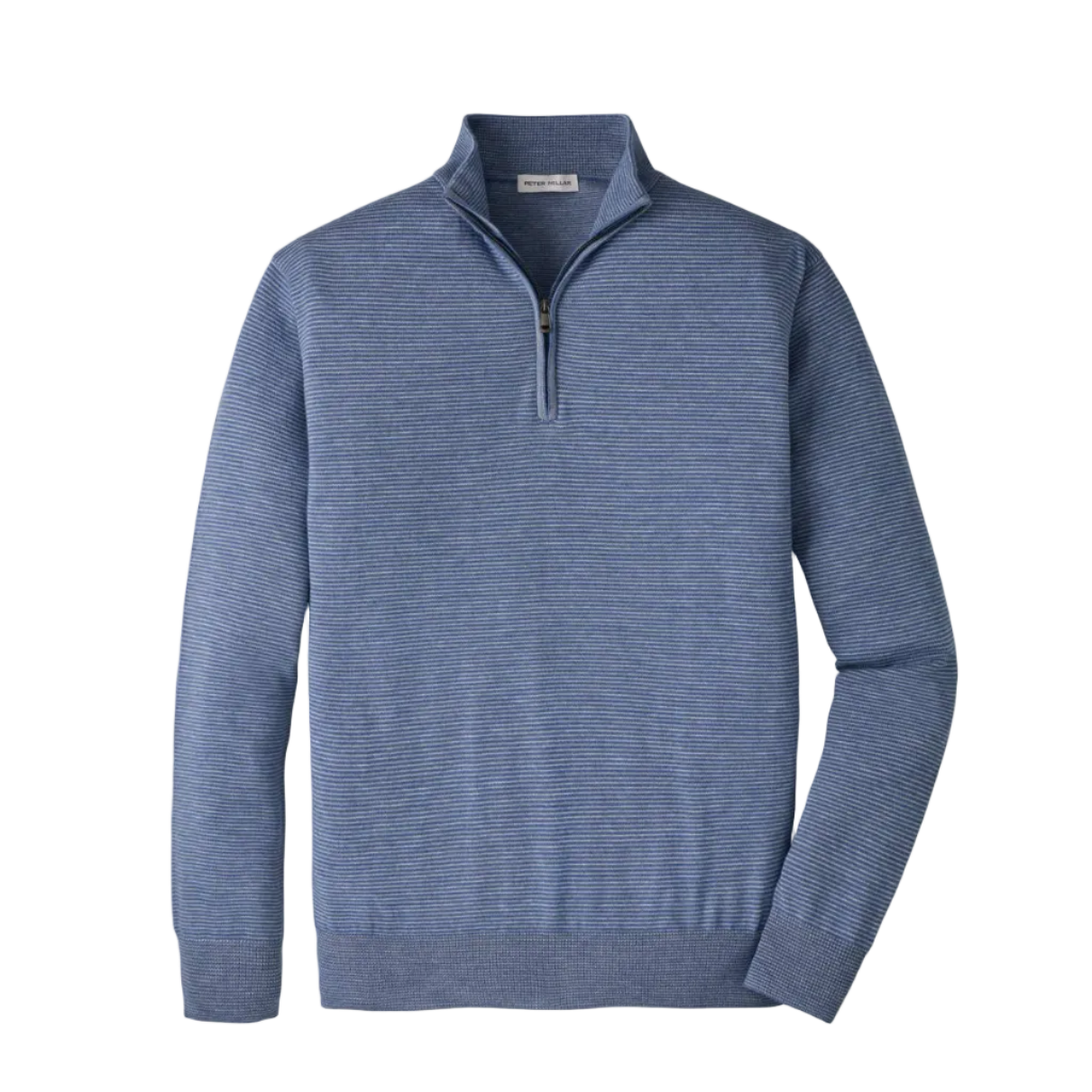 Canton Stripe Quarter Zip Sweater