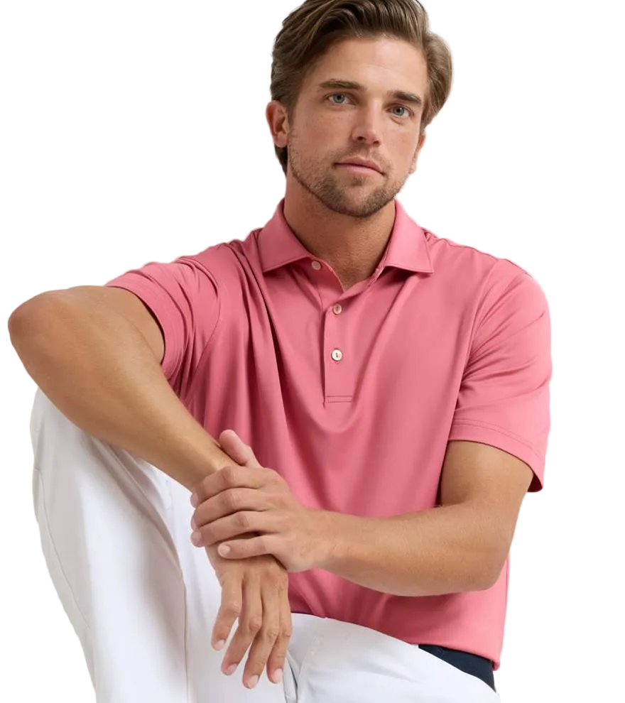 Solid Performance Jersey Polo
