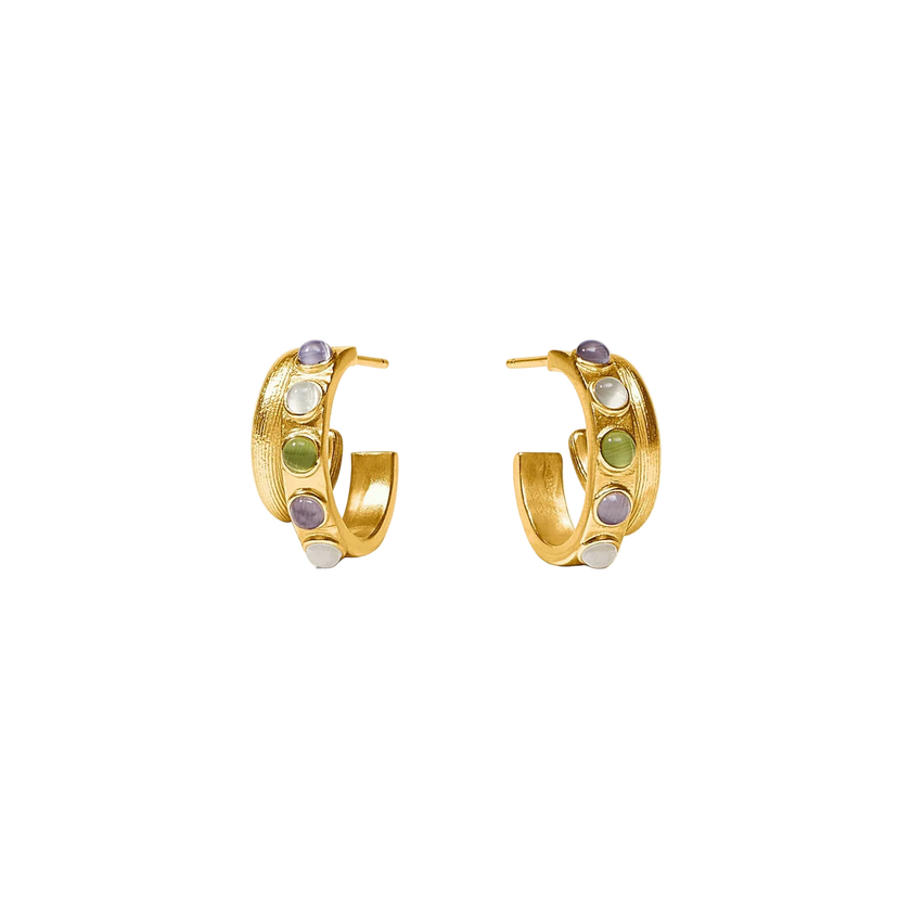Cobblestone Double Hoop