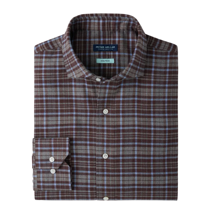 Cuneo Italian Flannel Sport Shirt