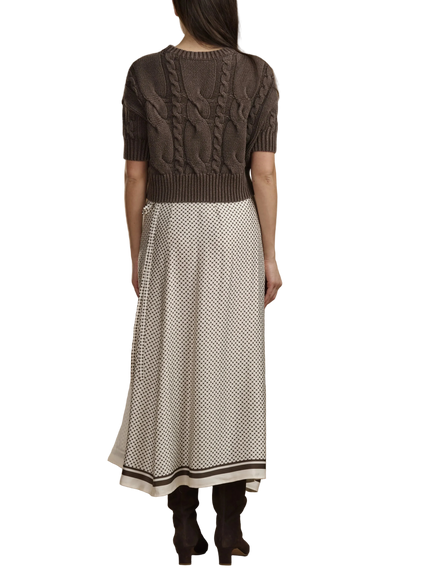 Cyrus Tie Side Skirt