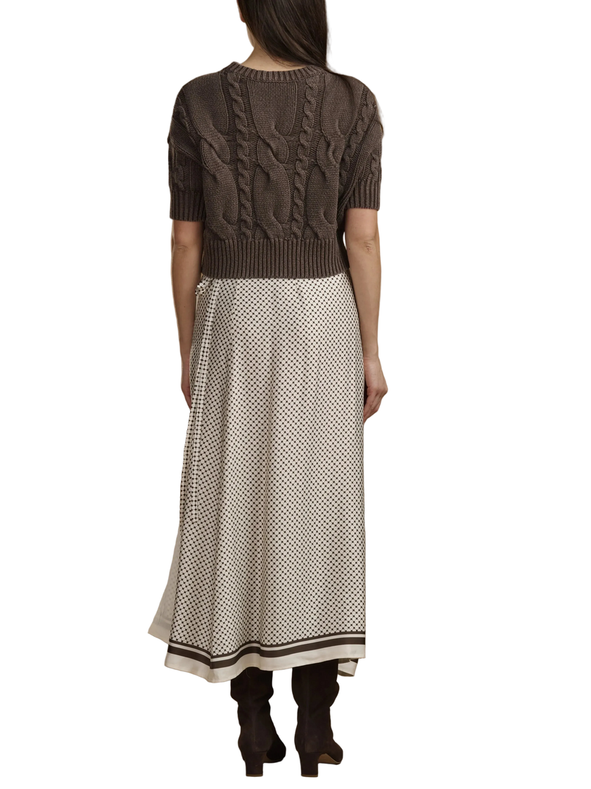 Cyrus Tie Side Skirt