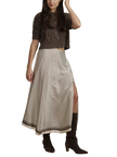 Cyrus Tie Side Skirt