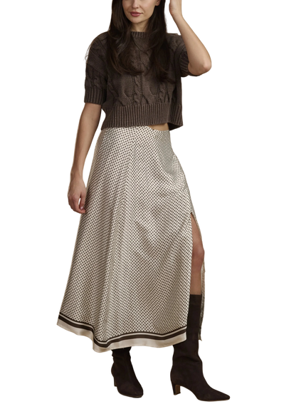 Cyrus Tie Side Skirt