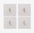 Flying Flies Cocktail Napkins-set of 4