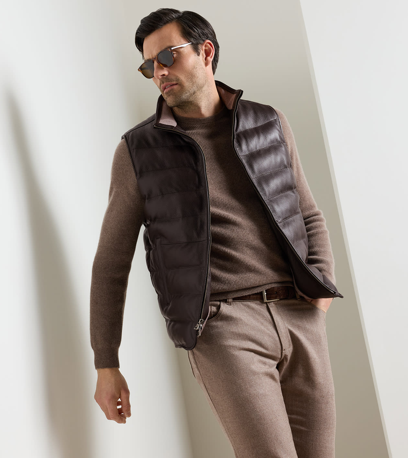 Deerskin Leather Vest