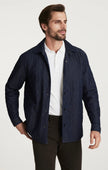 Denim Quilted Overshirt
