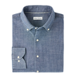Devonport Chambray Cotton-Stretch Sport Shirt
