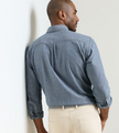 Devonport Chambray Cotton-Stretch Sport Shirt