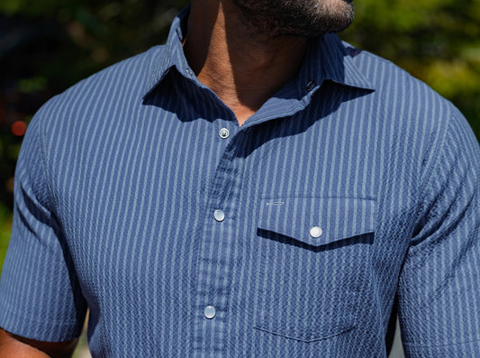 Short Sleeve Pearl Snap Shirt