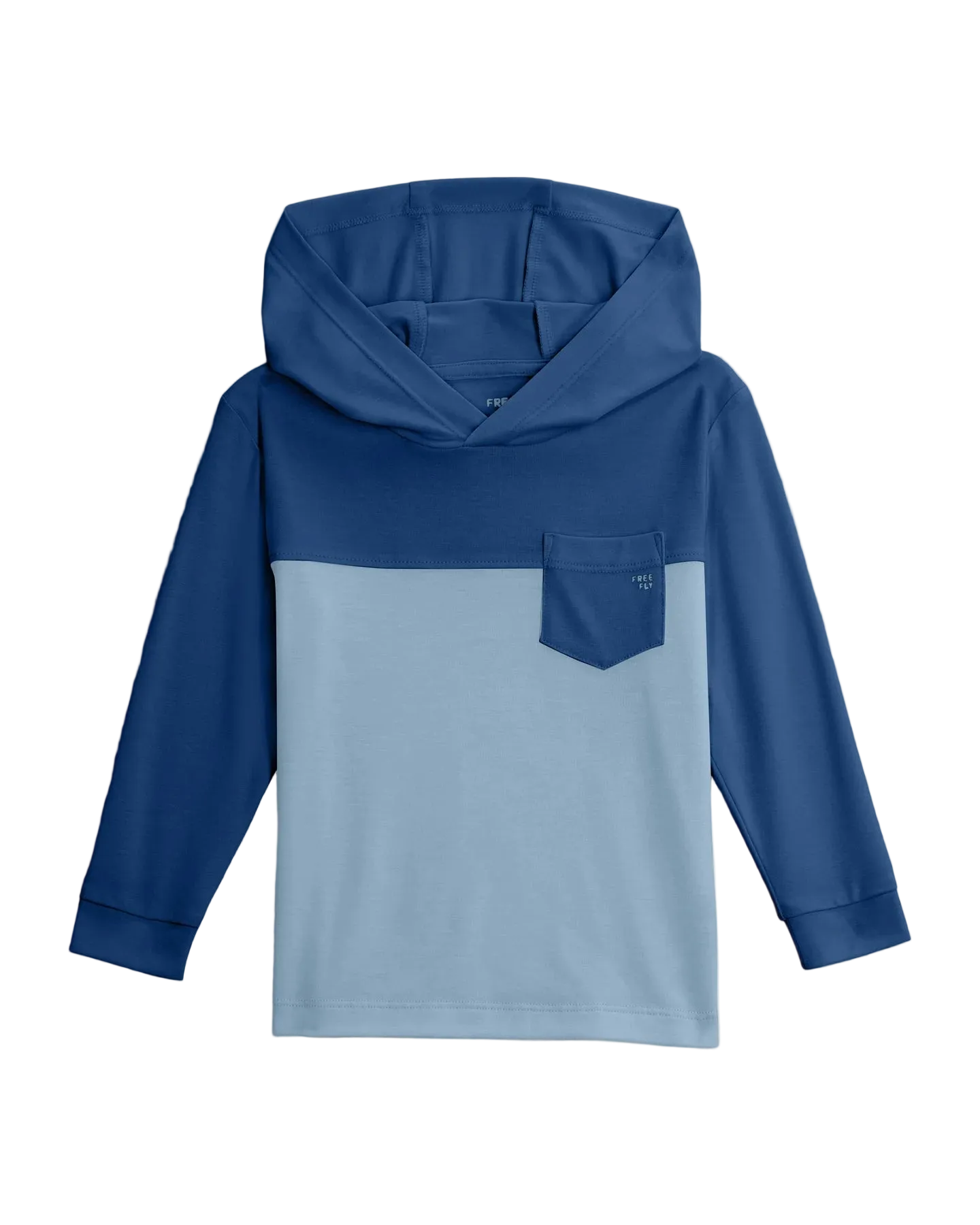 Toddler Colorblock Shade Hoodie True Navy/ Blue Fog