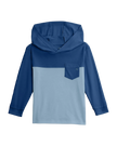 Toddler Colorblock Shade Hoodie True Navy/ Blue Fog