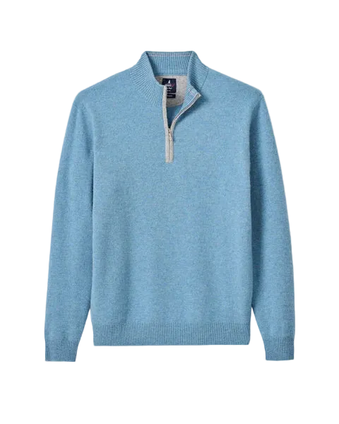 Niccolo Top Shelf Cashmere 1/4 Zip Sweater