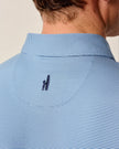 Lyndonn Stripe Performance Jersey Polo Kona Lake